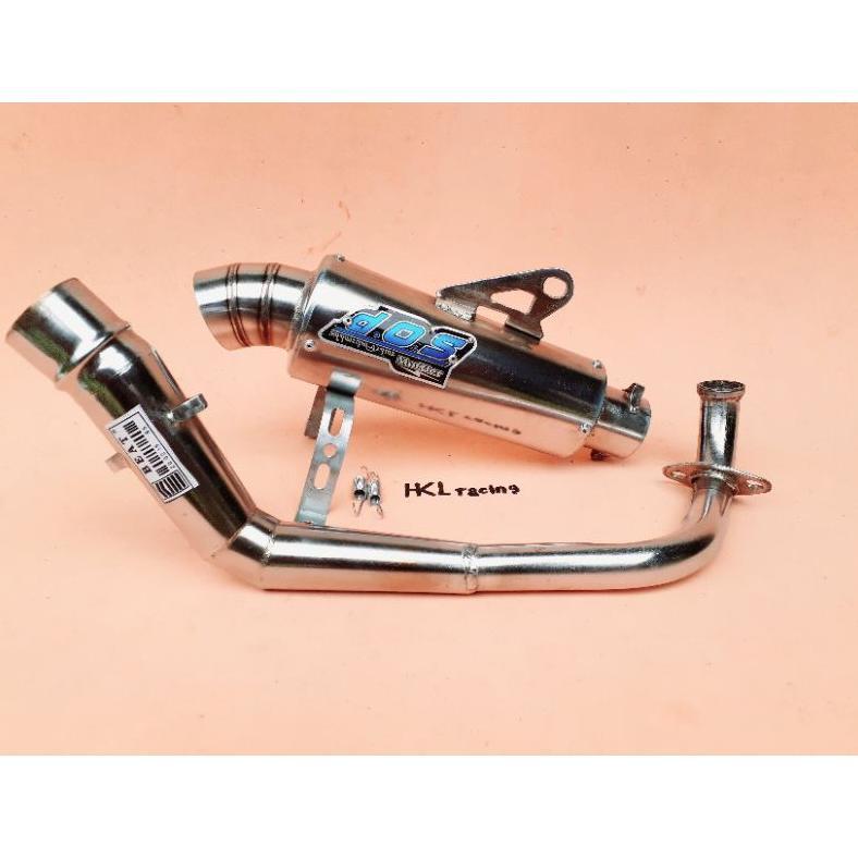Original Knalpot Racing Dos :Beat All Series Scoopy All Series Mio J Mio Soul Mio Sporty Vario 110 V