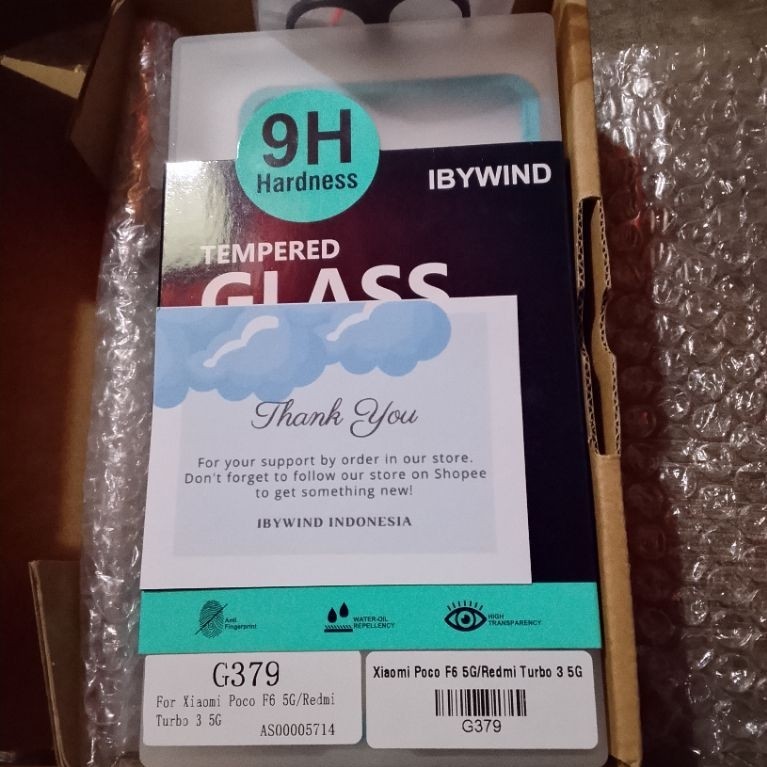 Tempred Glass Ibywind Poco F6 5G