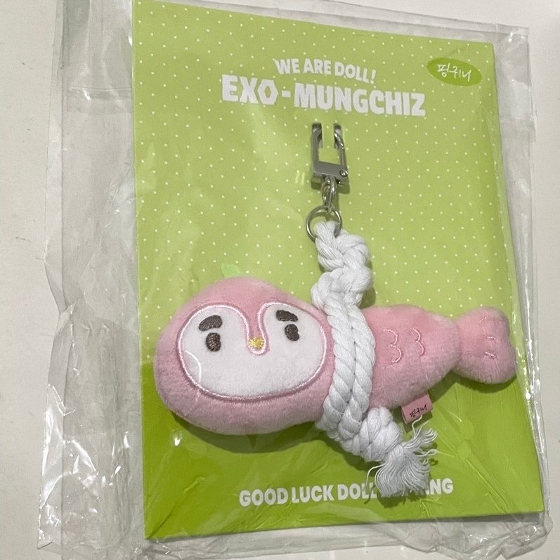 exo mungchiz goodluck doll keyring