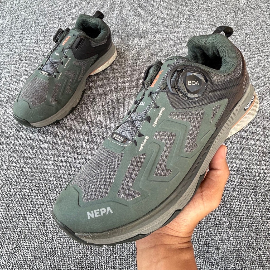 Sepatu Outdoor NEPA Whislizer Gore-Tex BOA System Size 41 Panjang Insole 26 cm
