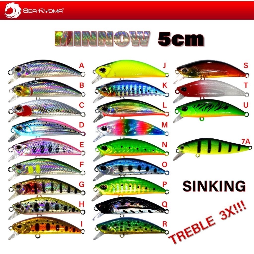 Lure Minnow 5gr/Minnow Sinking