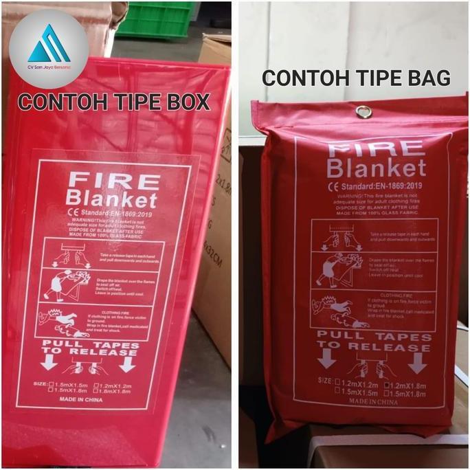 Fire Blanket / Selimut Api / Fire Blanket Bag