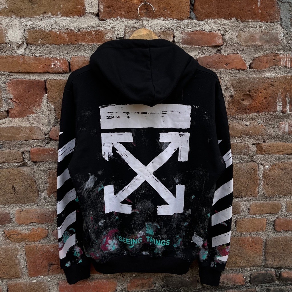 Hoodie Off White Galaxy