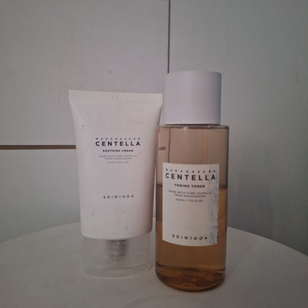 Preloved Bundle Skin1004 Toner & Soothing Cream