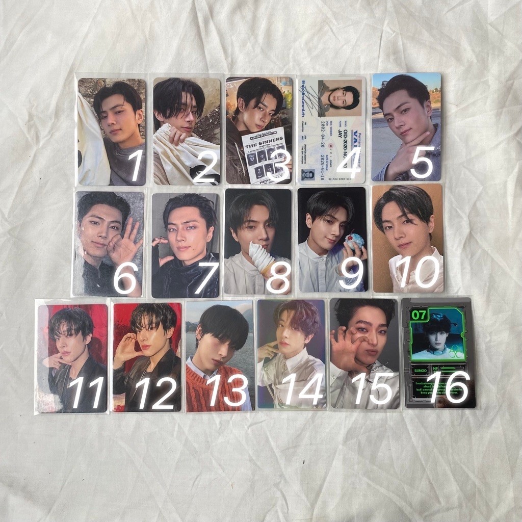 PC ENHYPEN OFFICIAL PHOTOCARD ALBUM THE SIN VANISH BLISS YOU YOI JAPAN ORANGE DARK BLOOD DESIRE UNLE
