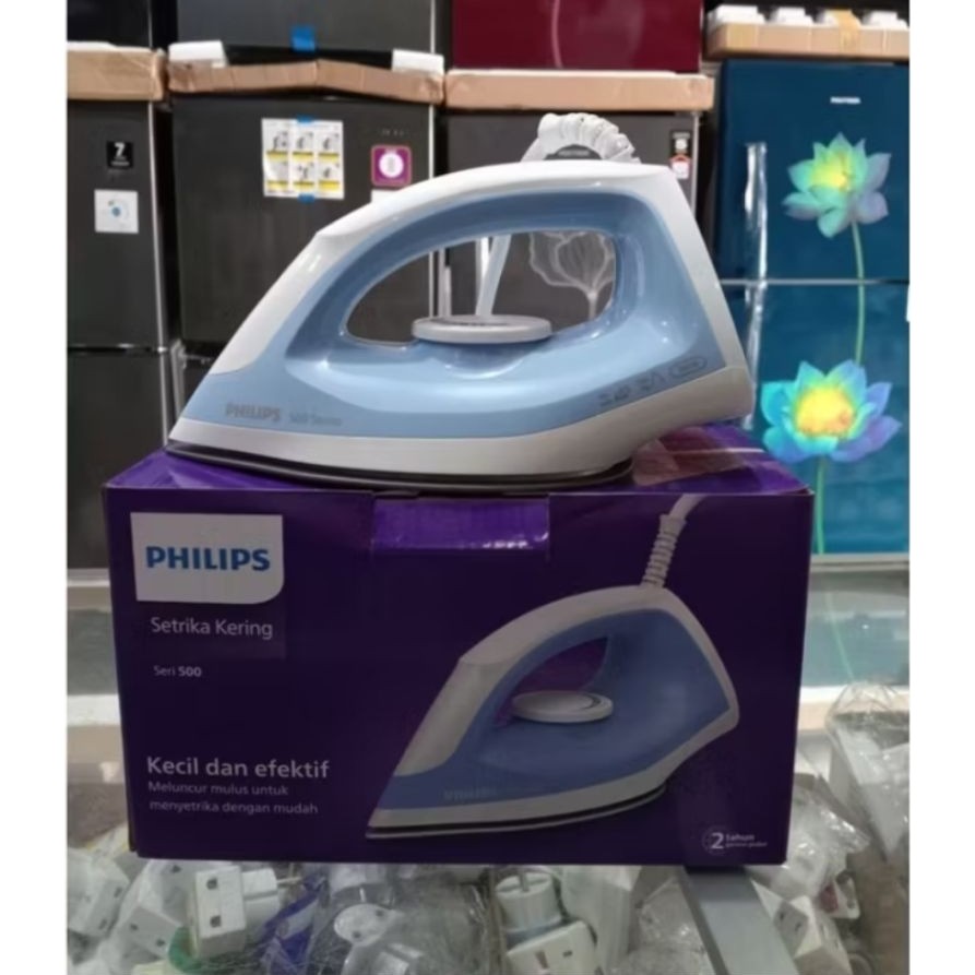 Setrika Listik Philip Seri /Dry Iron Philip/Setrika listrik Anti Lengket