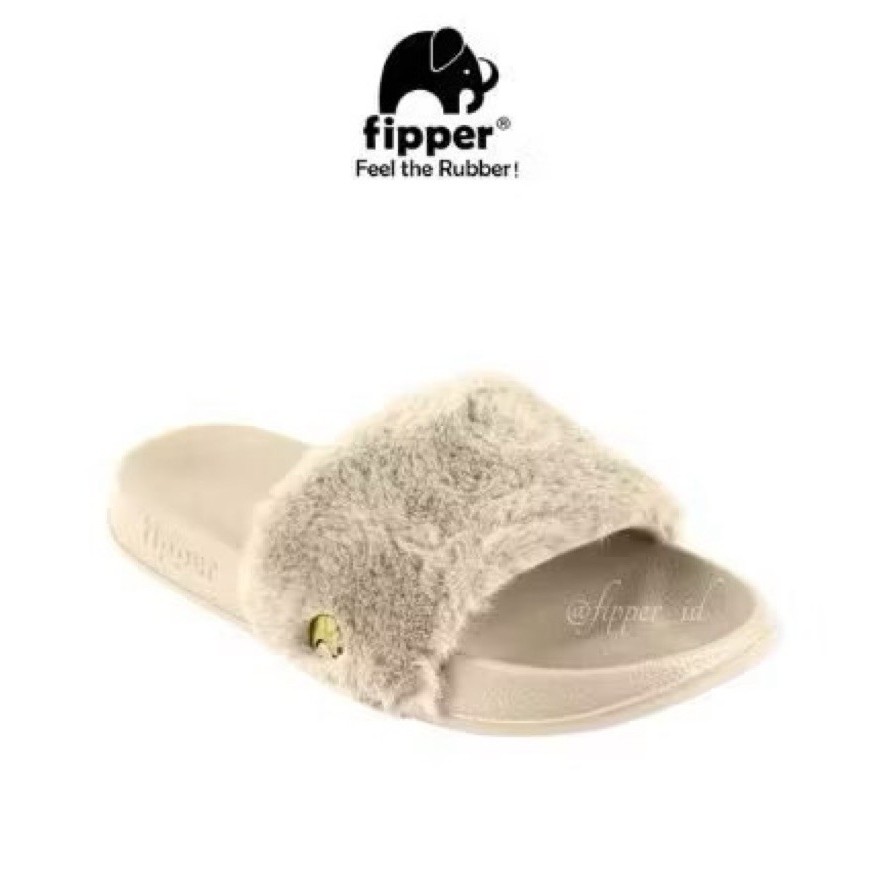 fipper slip on-fluff vanilla