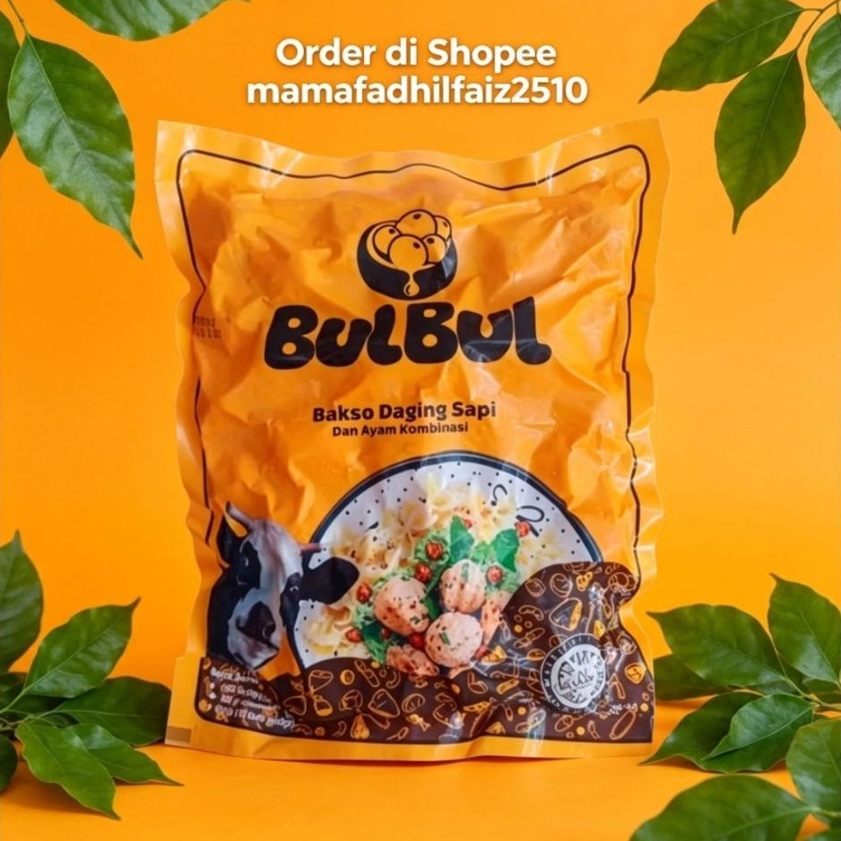 Terbaru Bakso sapi bulbul urat 600 gram isi 50 butir
