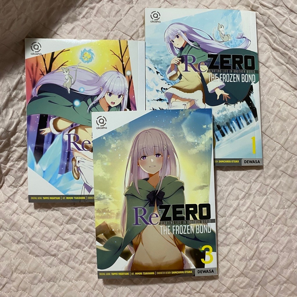 Preloved Komik Re:Zero The Frozen Bond 1-3 (Fullset)