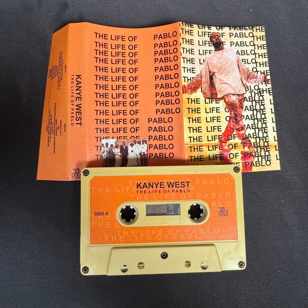 kaset pita kanye west - the life of pablo