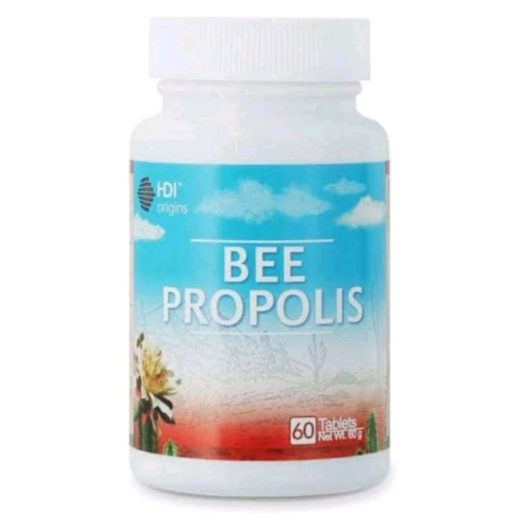 Bee Propolis HDI Tablet 60 Kapsul - Original, Segel, Exp 2028