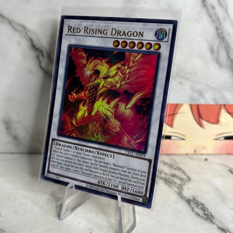 Yugioh Card - Red Rising Dragon