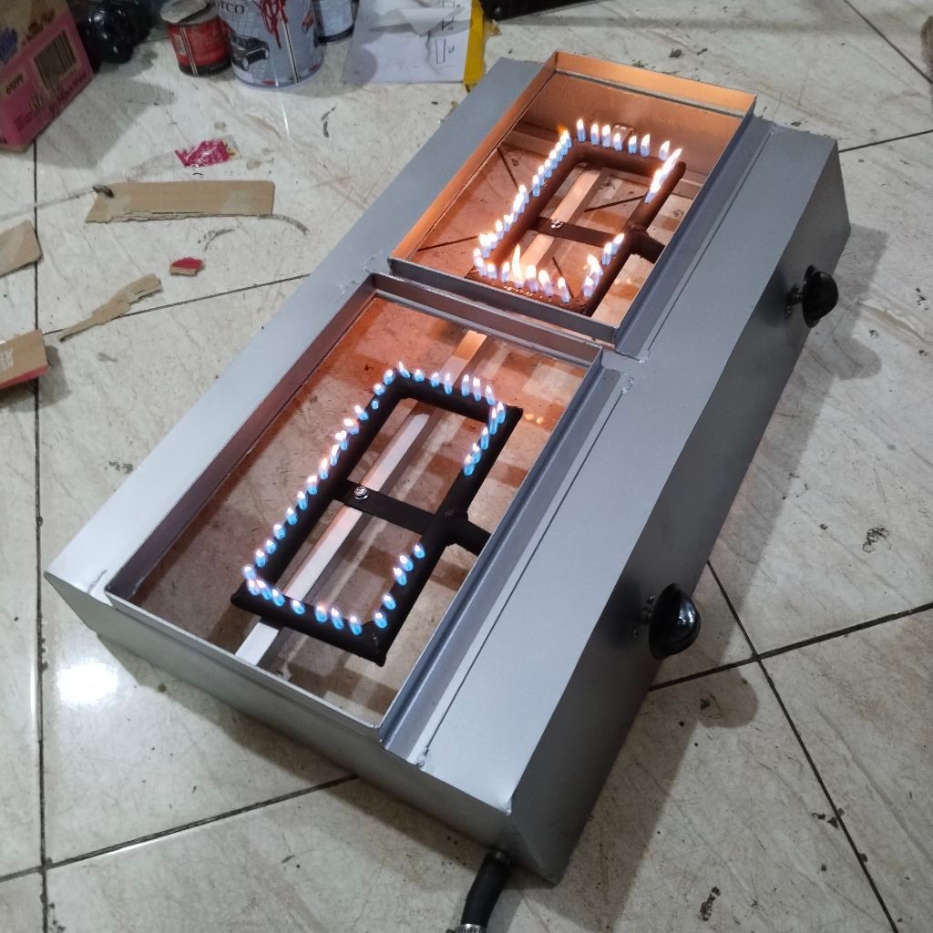 kompor pukis 2 tungku untuk lks7. lks 7.5. lks 8
