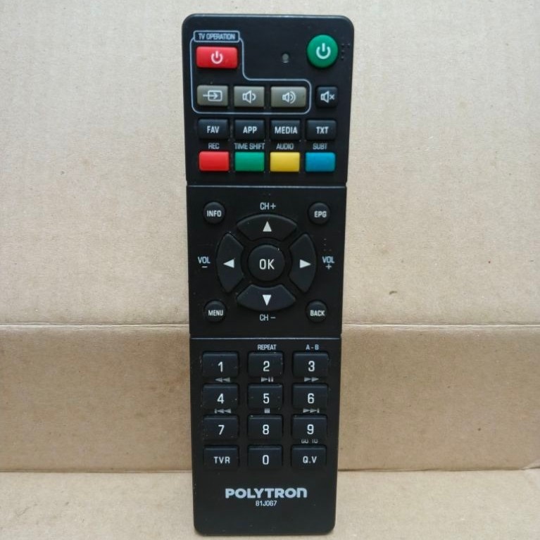 REMOTE REMOT STB POLYTRON 81J067 ORIGINAL ASLI