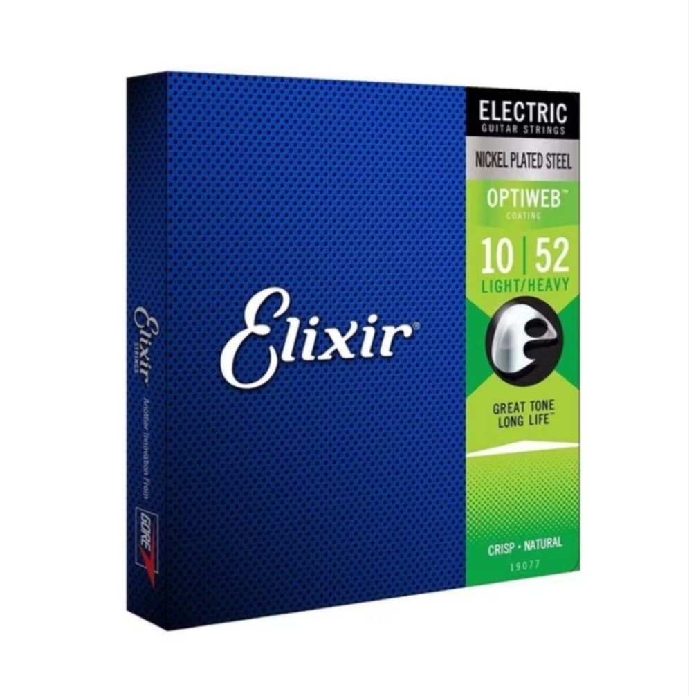 senar gitar elixir elektrik 010 optiweb
