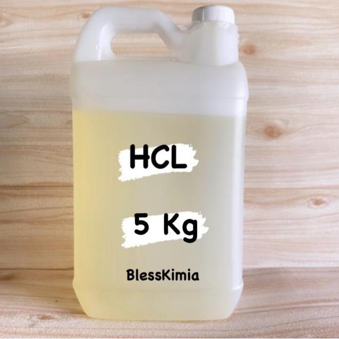 HCL Kolam Renang 32% isi 5 Liter - Obat Penjernih Air Kolam Renang