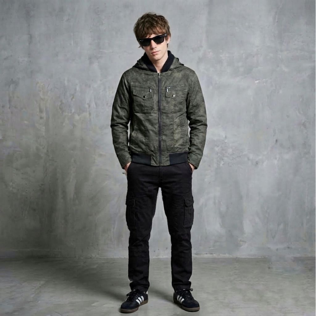 Splendid statisfaction field jacket bomber casual