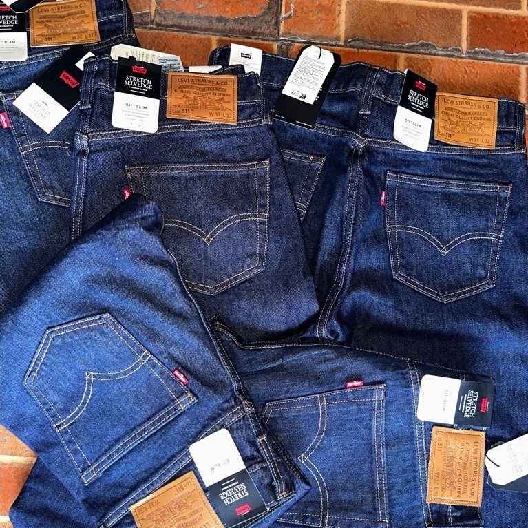 Levis 511 Slim Selvedge 32 & 33