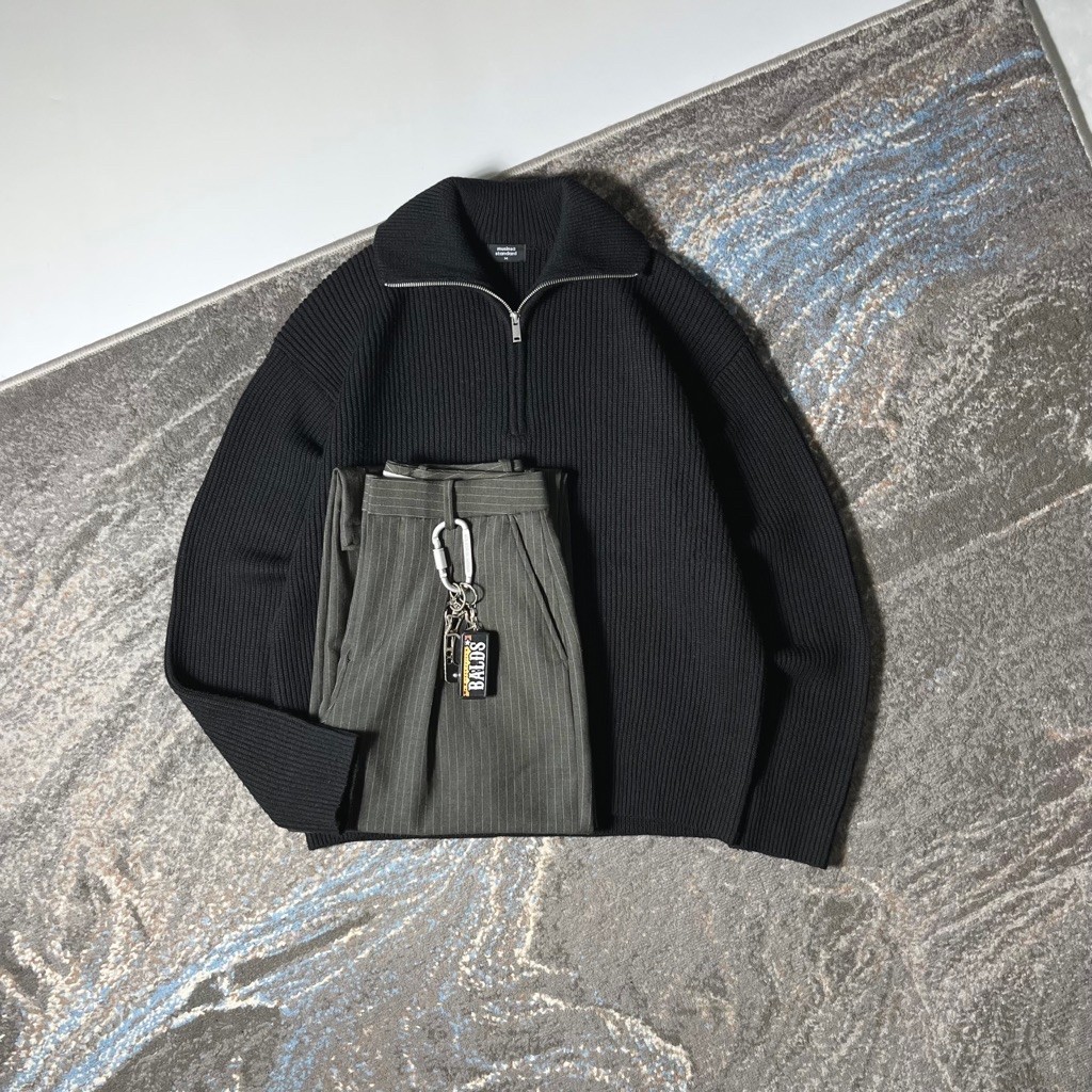 KNIT HALF ZIP MUSINSA STANDARD