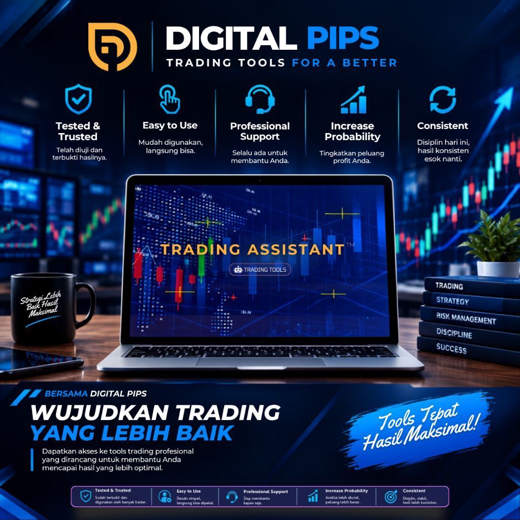 INDIKATOR EA TRADING FOREX (TRADING ASSISTANT FOR MT4)