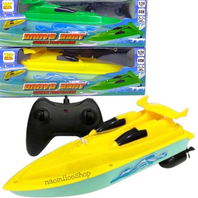 High speed boat RC Mainan Anak RC Kapal Speed Boat Radio Remote Contro