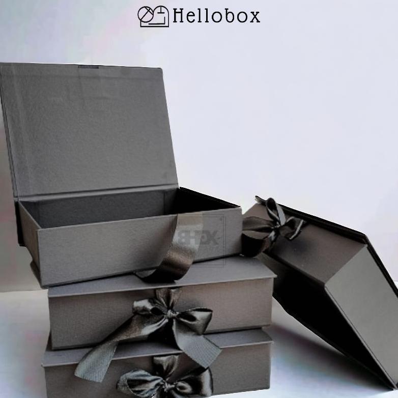 HardBox Premium 30 cm full black Gift Box Pita