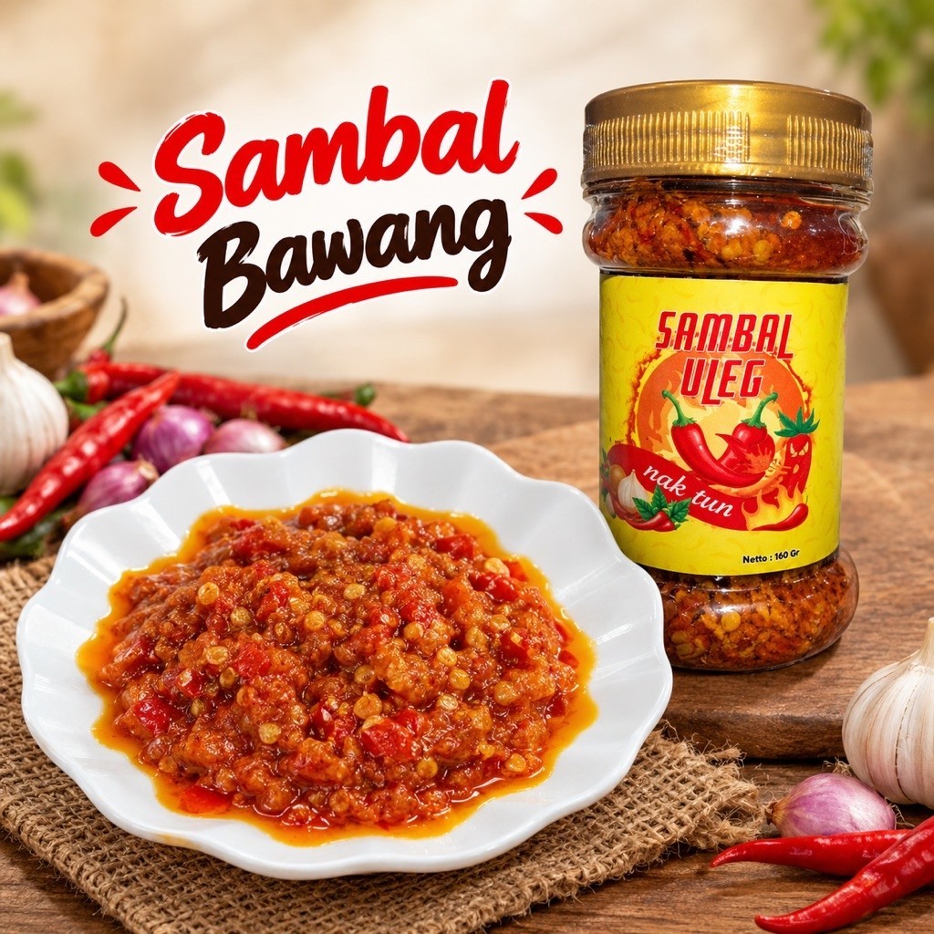 Sambal Bawang Goreng, Sambal Bawang, Sambal Bawang Pedas, Sambel Bawang, Sambal Bawang Goreng