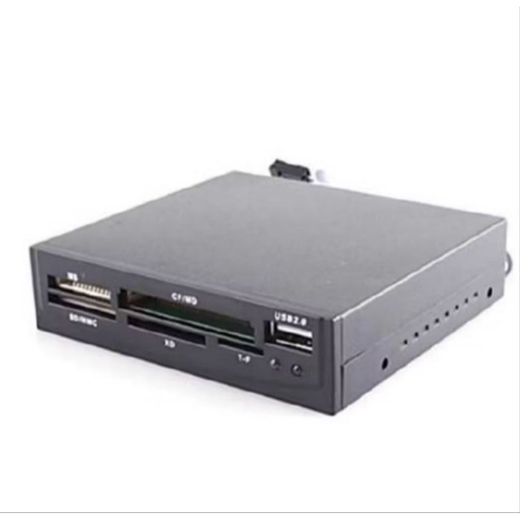 USB Card Reader Front Panel PC Komputer bekas copotan
