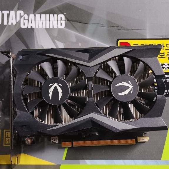 VGA ZOTAC GAMING GeForce GTX 1650 SUPER 4GB GDDR6 Twin Fan - Fullset Segel No Minus