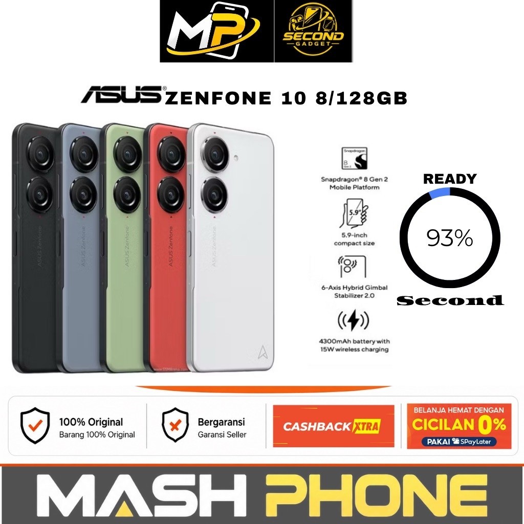 SECOND Tam Asus Zenfone 10 8/128GB Garansi Resmi