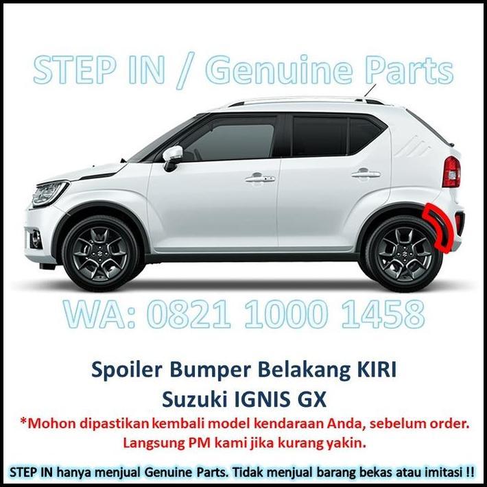 TERBARU SPOILER BUMPER BELAKANG SAMPING SUZUKI IGNIS GX COVER BUMPER SIDE 