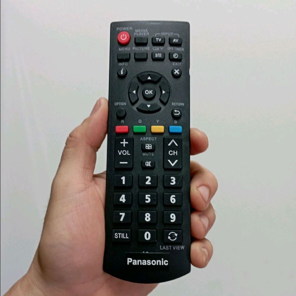 Remote Remot TV Pengganti Tanpa Setting Panasonic TH-L39B6X TH-L50B6G TH-L50B6K TH-L50B6M TH-L32B6G 