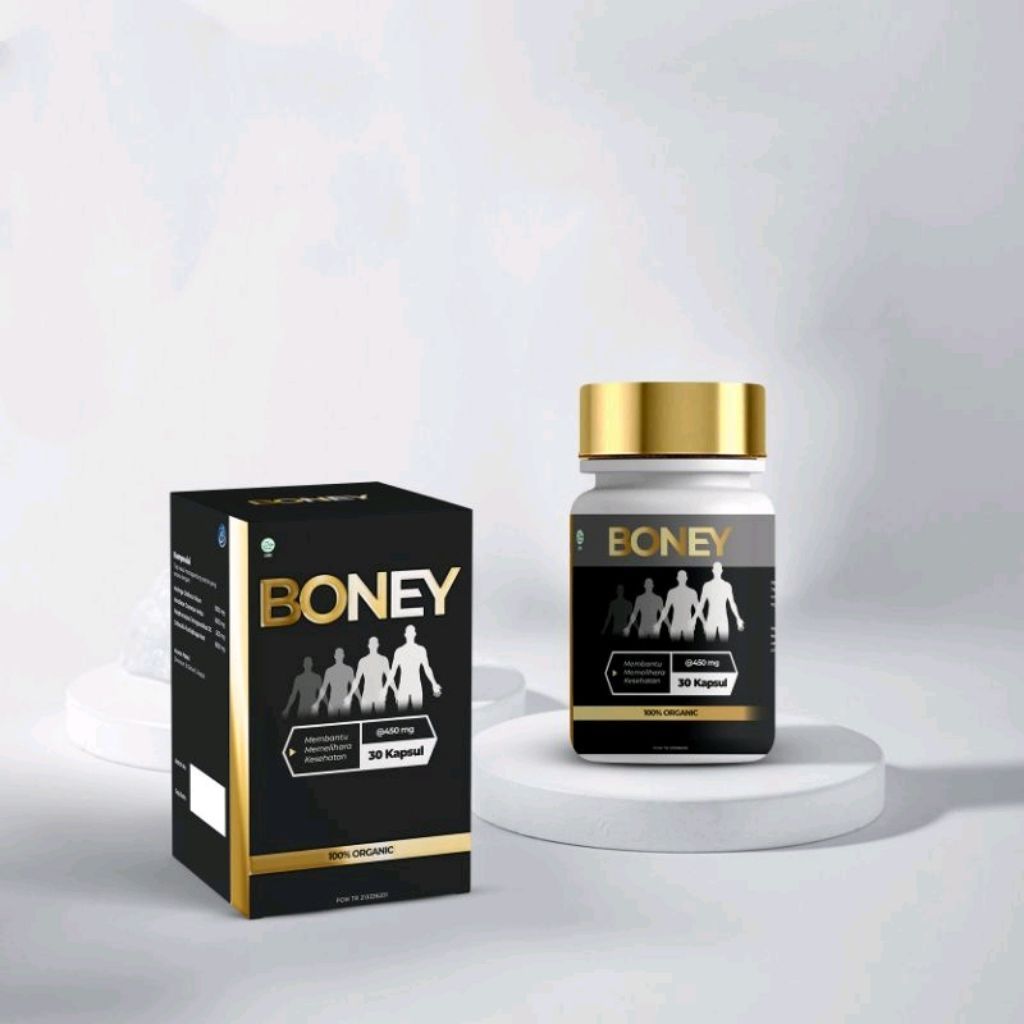 BONEY KAPSUL PENINGGI HERBAL/ NAIK 5-15 CM/ BANTU TINGGIIN BADAN kapsul boney