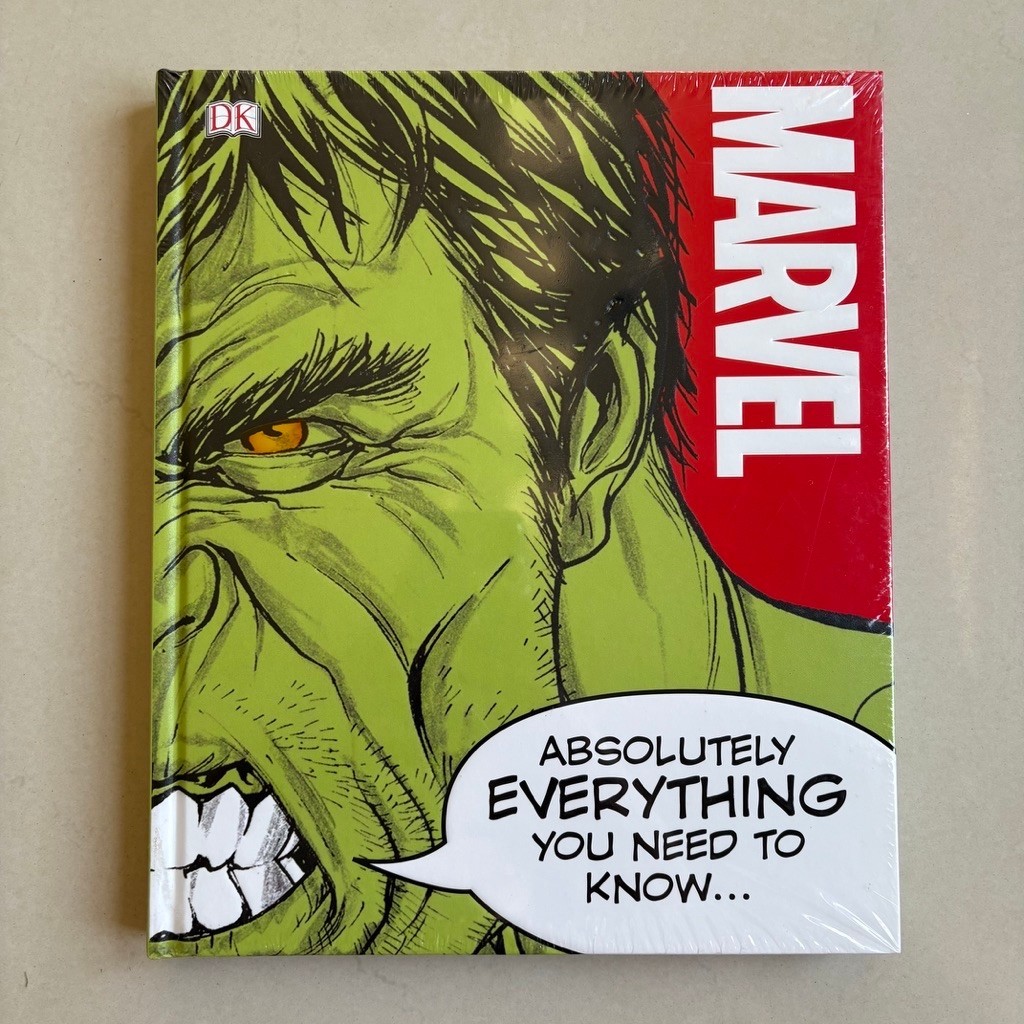 Buku ORI | MARVEL Absolutely Everything You Need to Know DK Import Book Avengers