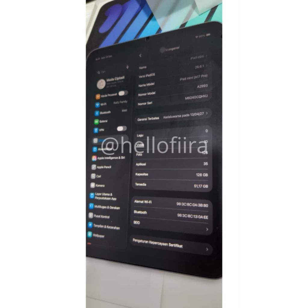 IPAD MINI 7 SPACE GREY
