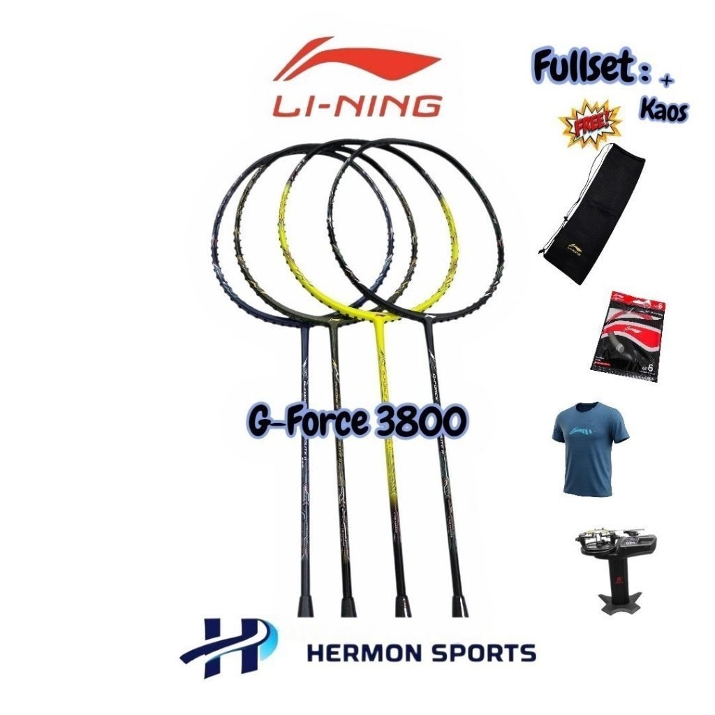 Raket Lining G-Force 3800 Superlite Original