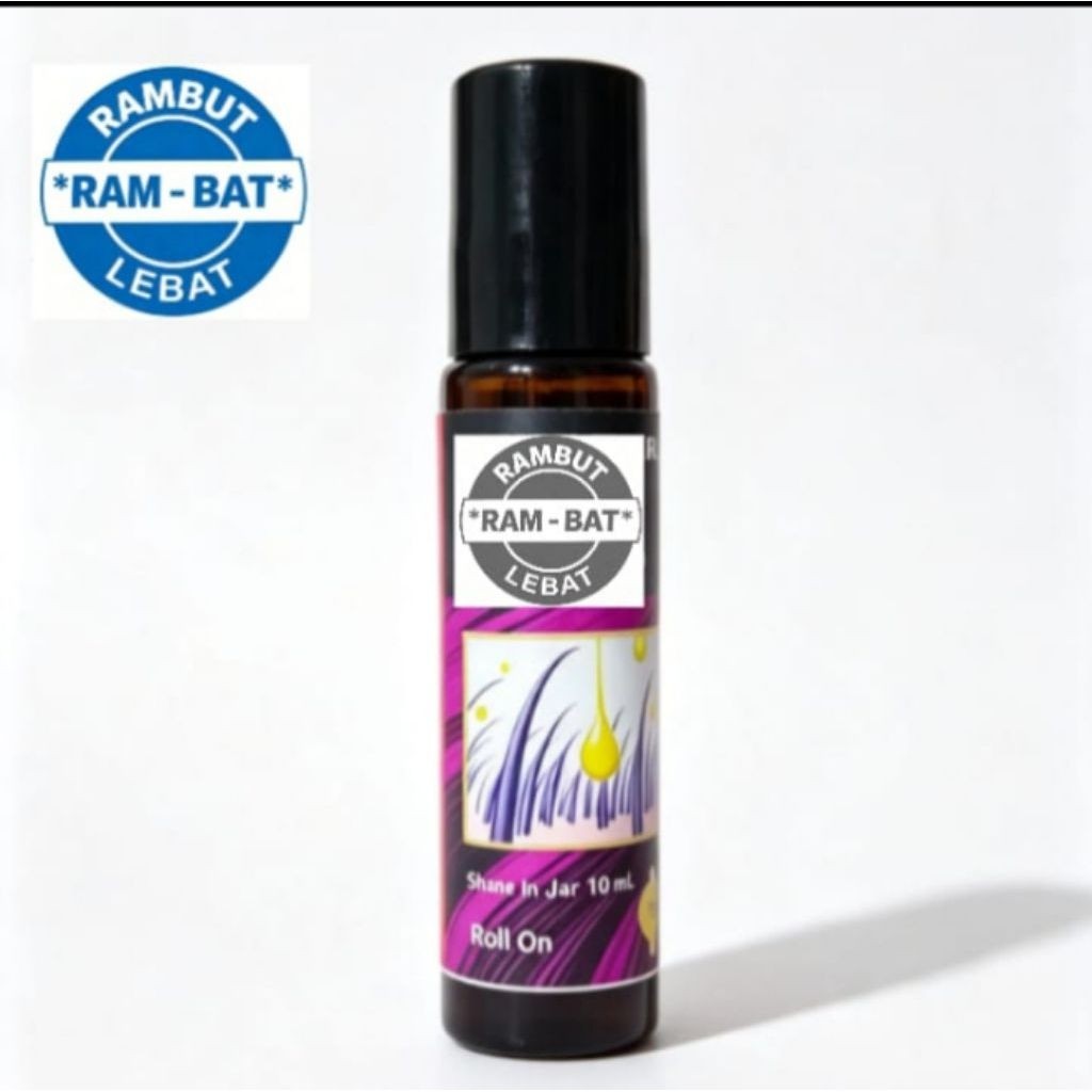 BOTOL ROLL ON MINOXIDIL 10 ML DAN TESTER MINOXIDIL