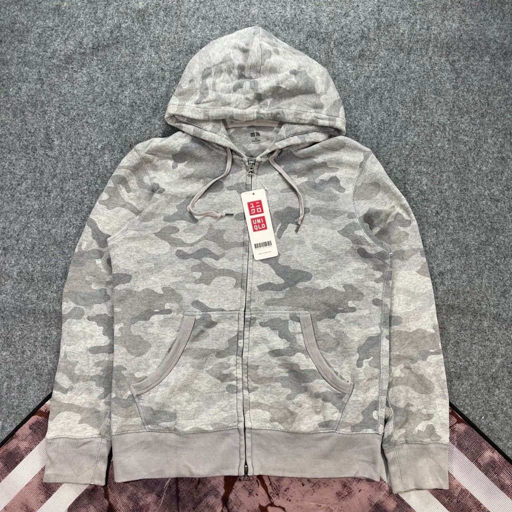 Hoodie Uniqlo camo second