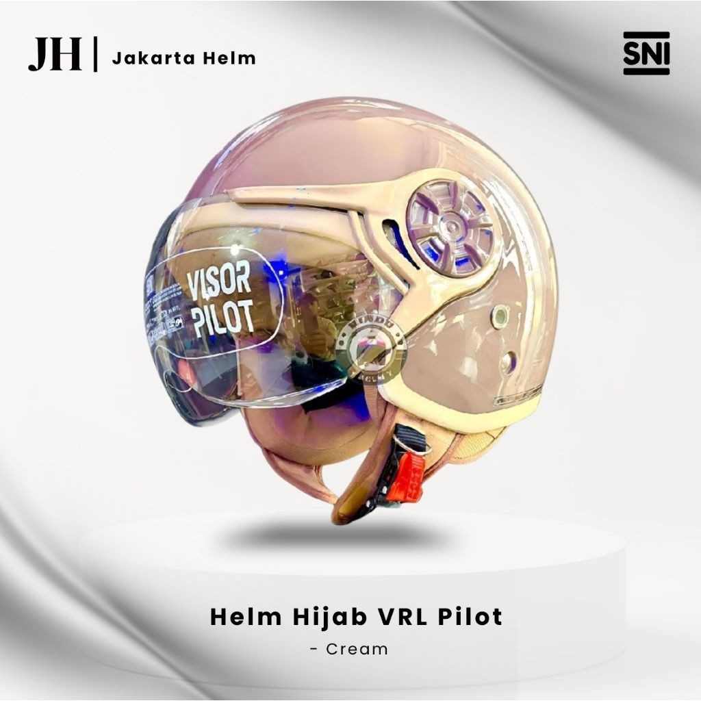 Helm Hijab VRL Tipe Pilot