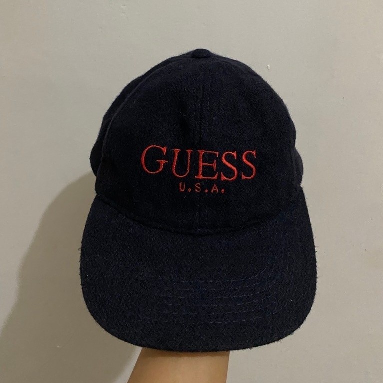 Topi GUESS USA 90s Made In USA Vintage Rare Original