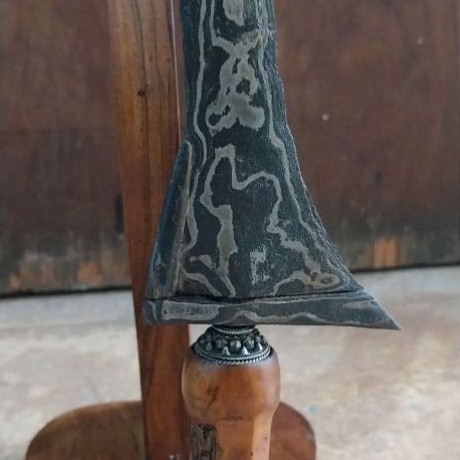 Keris Brojol sepuh Pamor Wos Wutah rojo gundolo bonus semar mesem tasbih marjan