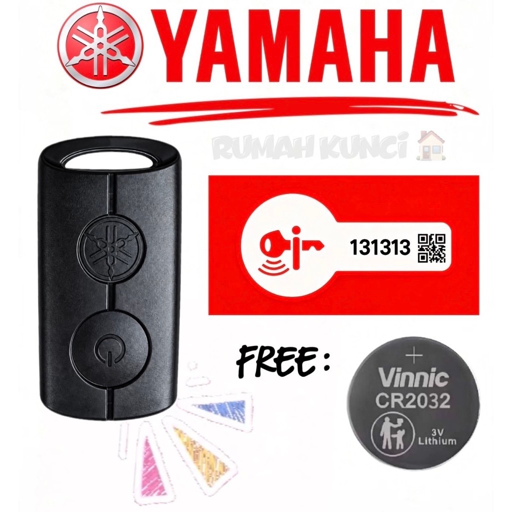 REMOTE KEYLES YAMAHA NMAX/FILANO/FAZIO/LEXI/XMAX DLL