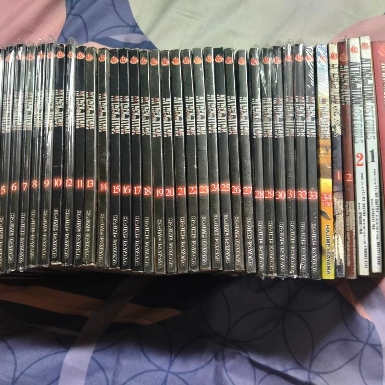split komik attack on Titan 1-34 + spin off