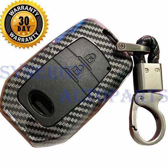 Case Carbon Smartkey Cover Key Kunci Toyota Innova Venturer - 7115