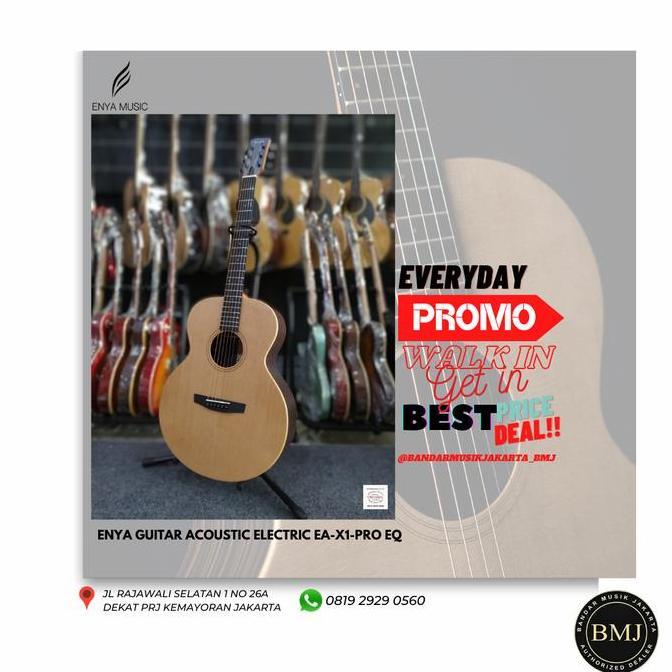 Whysirutoka - Enya Guitar Acoustic Electric Ea-X1-Pro Eq Bmj