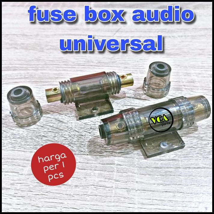 GRATIS ONGKIR FUSE BOX AUDIO/RUMAH SIKRING AUDIO UNIVERSAL. 