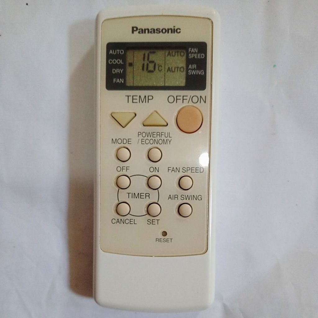 Original Remote AC Panasonic National A75C1009 A76C2347
