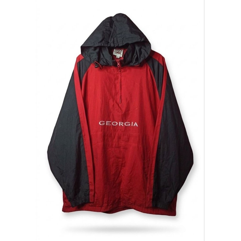 Windbreaker halfzip red oak Georgia