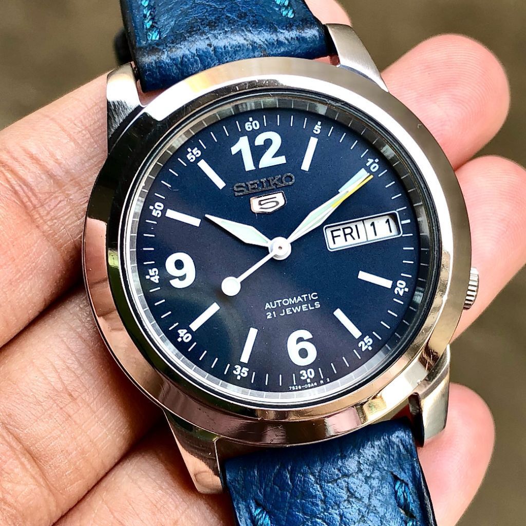 Seiko 5 Automatic 7S26-02W0 Blue Dial
