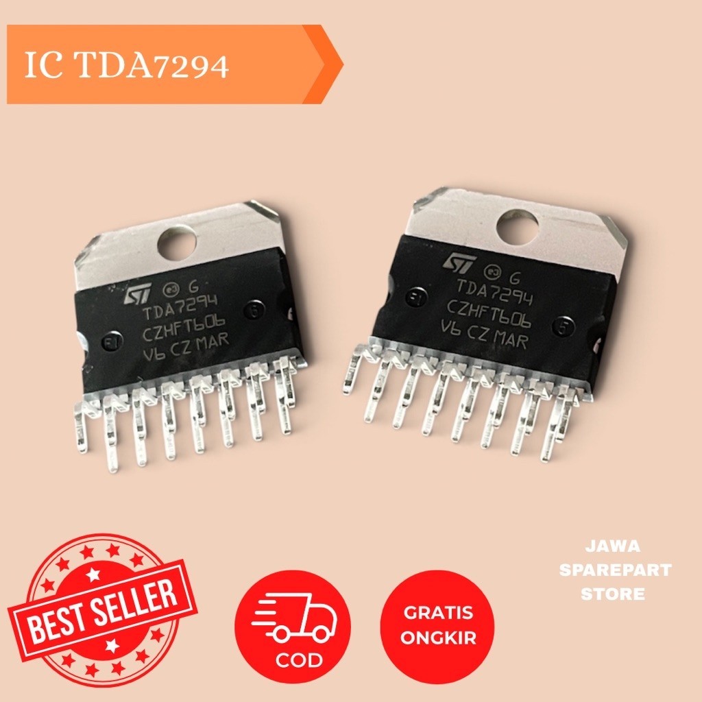 IC POWER TDA7294 ATAU TDA 7294 ORIGINAL